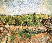 Camille Pissarro Farmer s yard oil painting artist